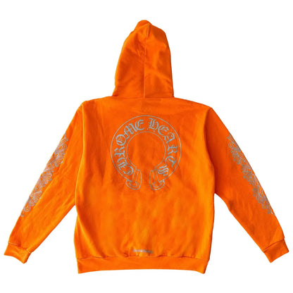 Chrome Hearts Ultra Miami Music Week Exclusive Horseshoe Hoodie Orange