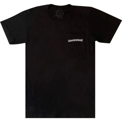 Chrome Hearts USA Script Logo T-Shirt Black