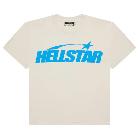 Hellstar Classic T-Shirt White/Blue