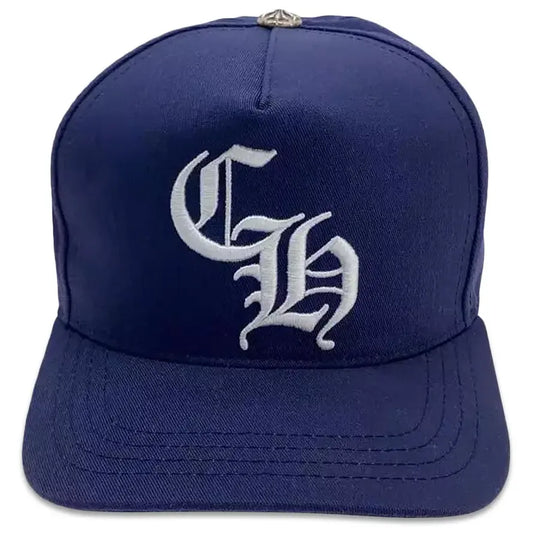 Chrome Hearts CH Baseball Hat Navy/White