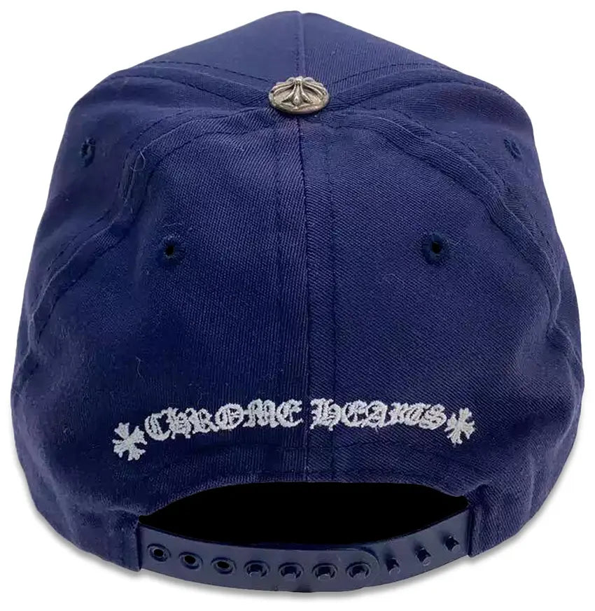 Chrome Hearts CH Baseball Hat Navy/White