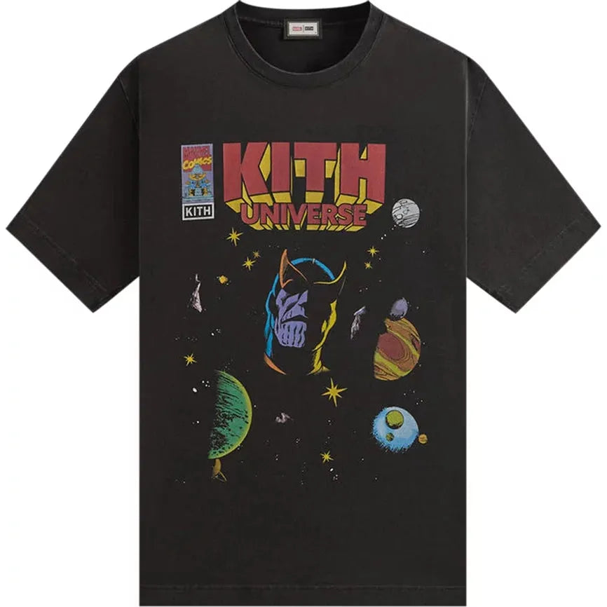 Kith x Marvel Infinity Vintage Tee Black