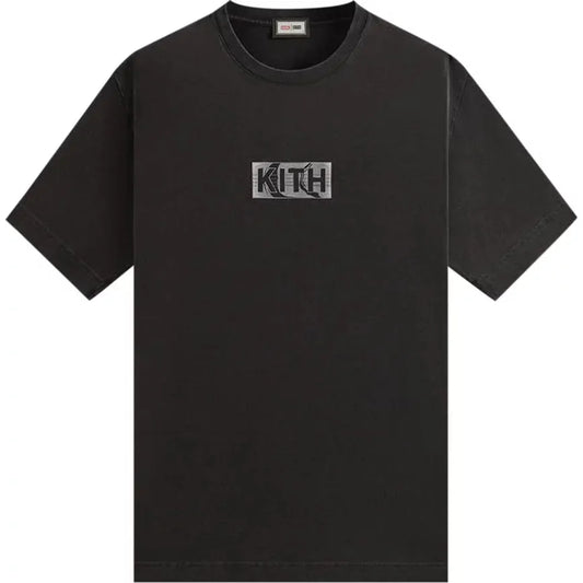 Kith x Marvel Silver Surfer Vintage Tee Black