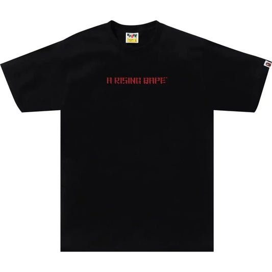 BAPE A Rising Bape Dragon Tee Black