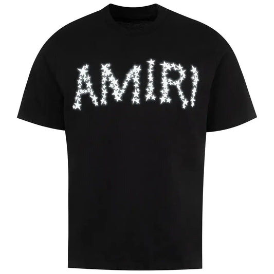 Amiri Stars Logo Tee Black