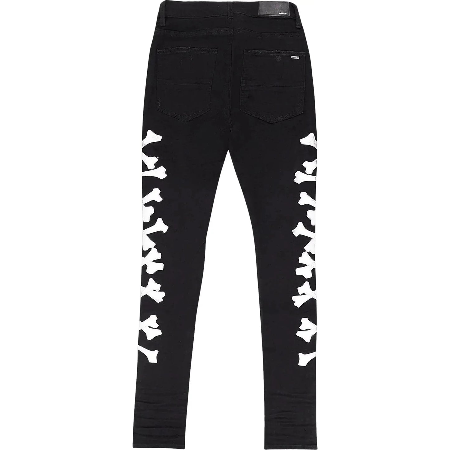 Amiri Bones Jean Black/Silver