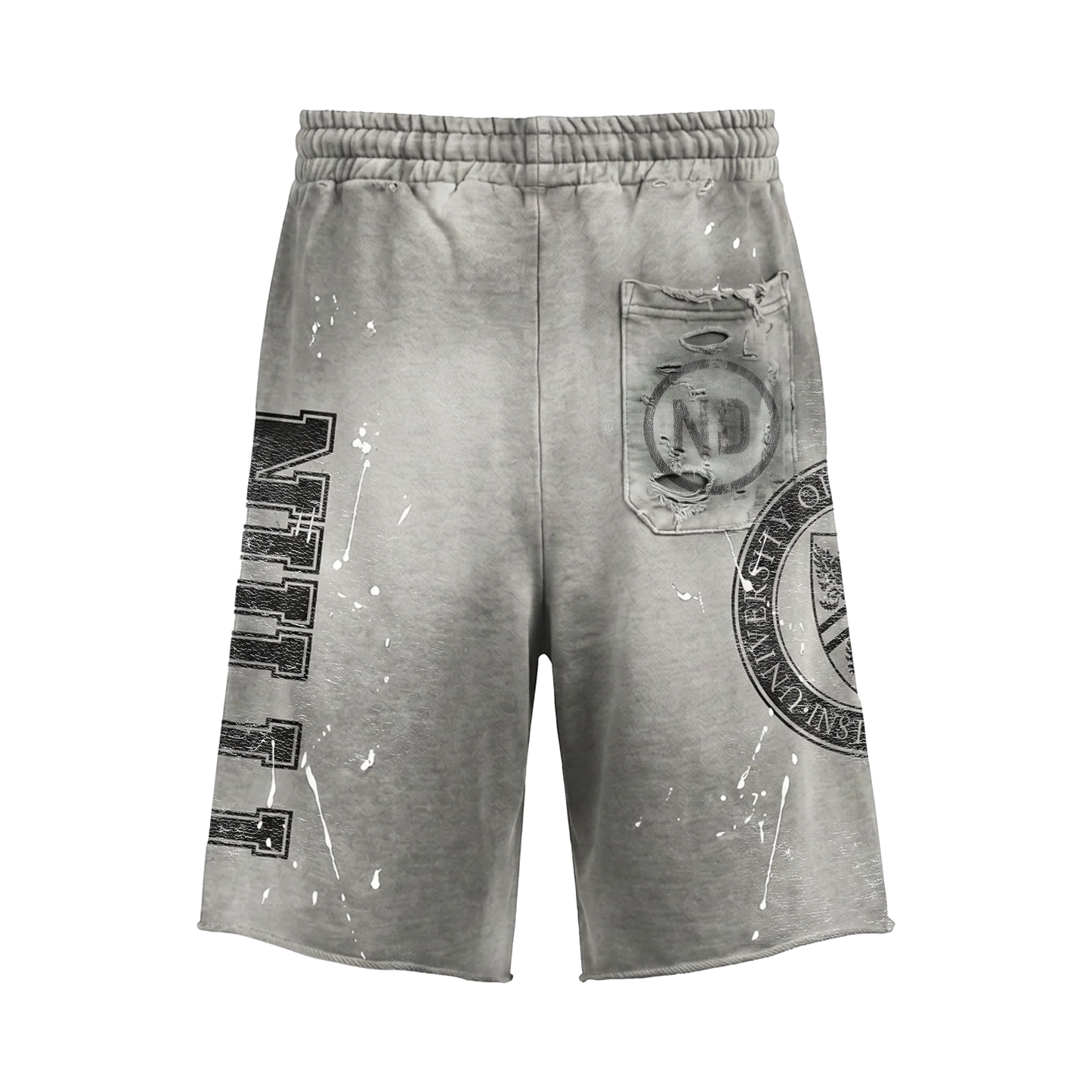 Nulli University Sweatshorts Grey/Black