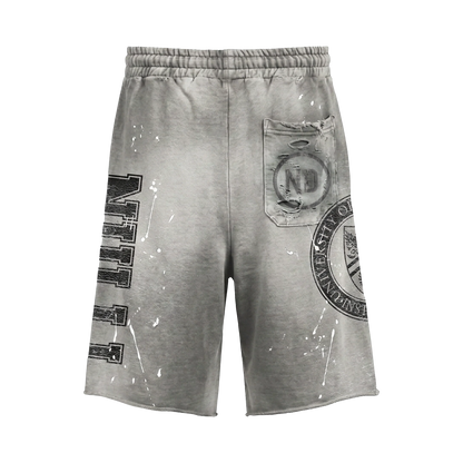 Nulli University Sweatshorts Grey/Black