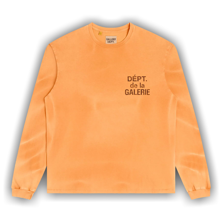 Gallery Dept. French Long-Sleeve Tee 'Bright Orange'
