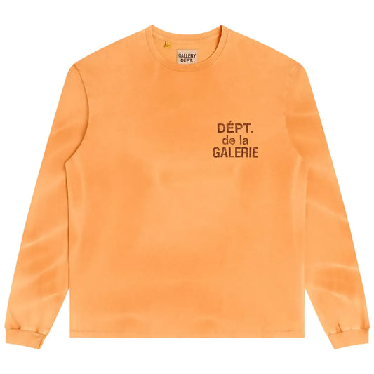 Gallery Dept. French L/S Tee Bright Orange