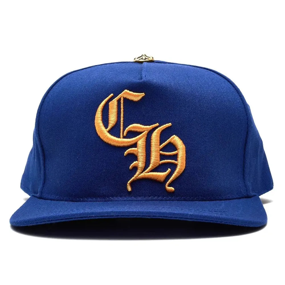Chrome Hearts CH Baseball Hat Blue/Yellow