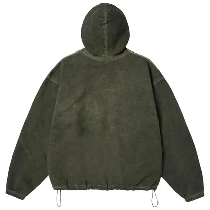 Thug Club Color Emblem Hoodie Khaki