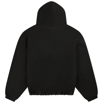 Thug Club Peace Stud Hoodie Black