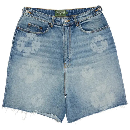 Denim Tears Laser Wreath Denim Short Light Wash