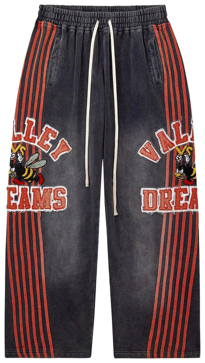 Vale Forever Track Pants Black/Red