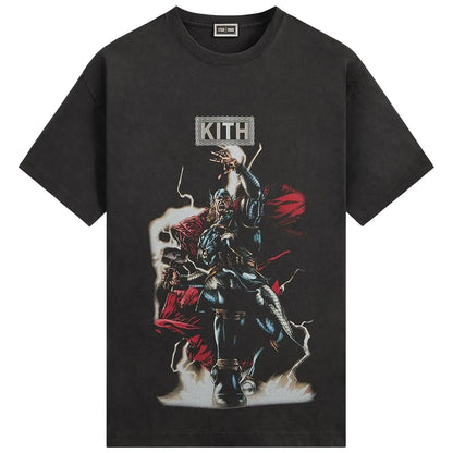 Kith x Marvel Thor Vintage Tee Black