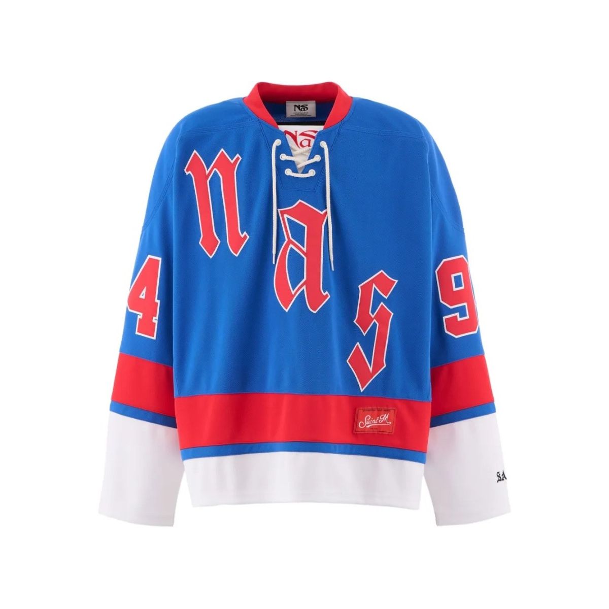 Saint Michael x Nas Illmatic 94 Game Shirt Blue