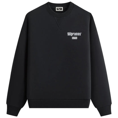 Kith for The Sopranos Bada Bing Nelson Crewneck Black