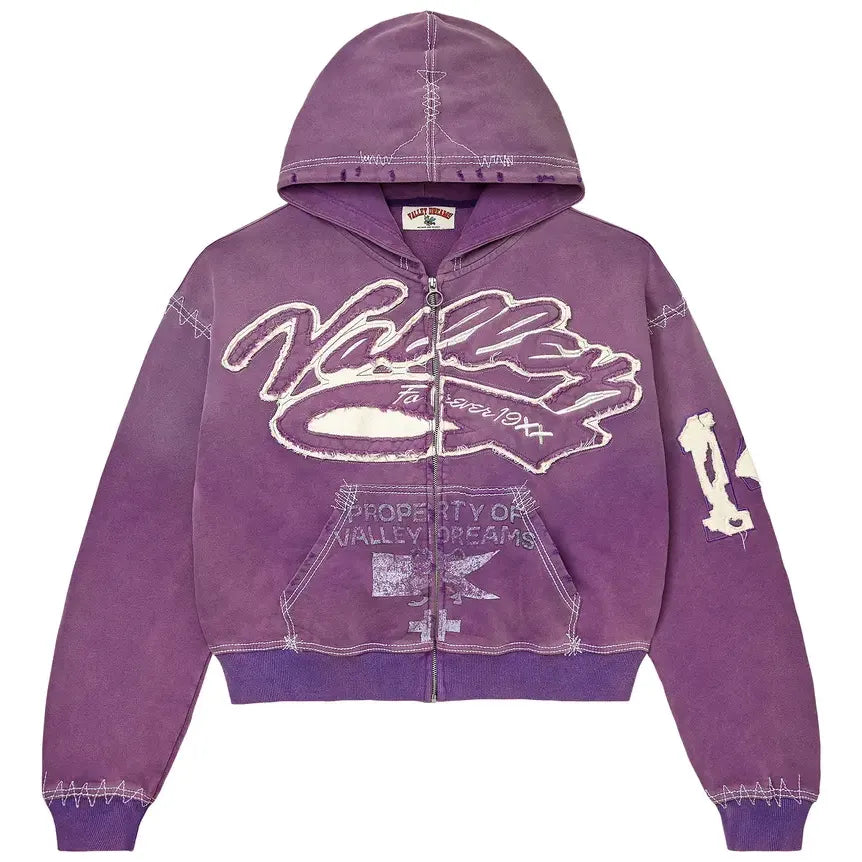 Vale Forever Religion Zip Up Purple