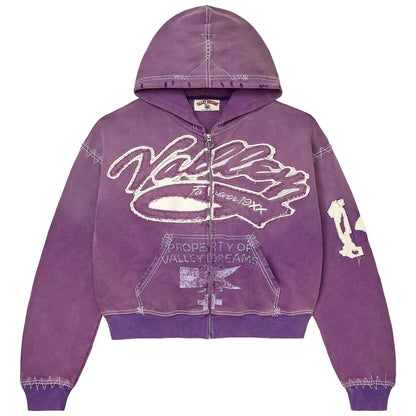 Vale Forever Religion Zip Up Purple