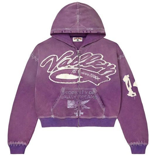 Vale Forever Religion Zip Up Purple