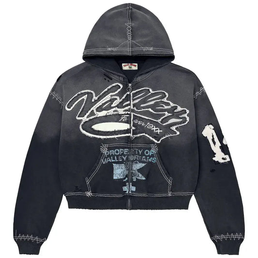 Vale Forever Religion Zip Up Black