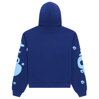 Sp5der Beluga Hoodie (SS26) Navy Blue