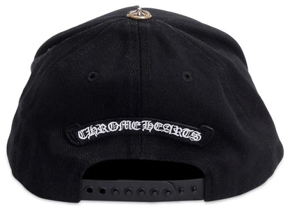 Chrome Hearts RS3 Triple Cross Denim Cap Black