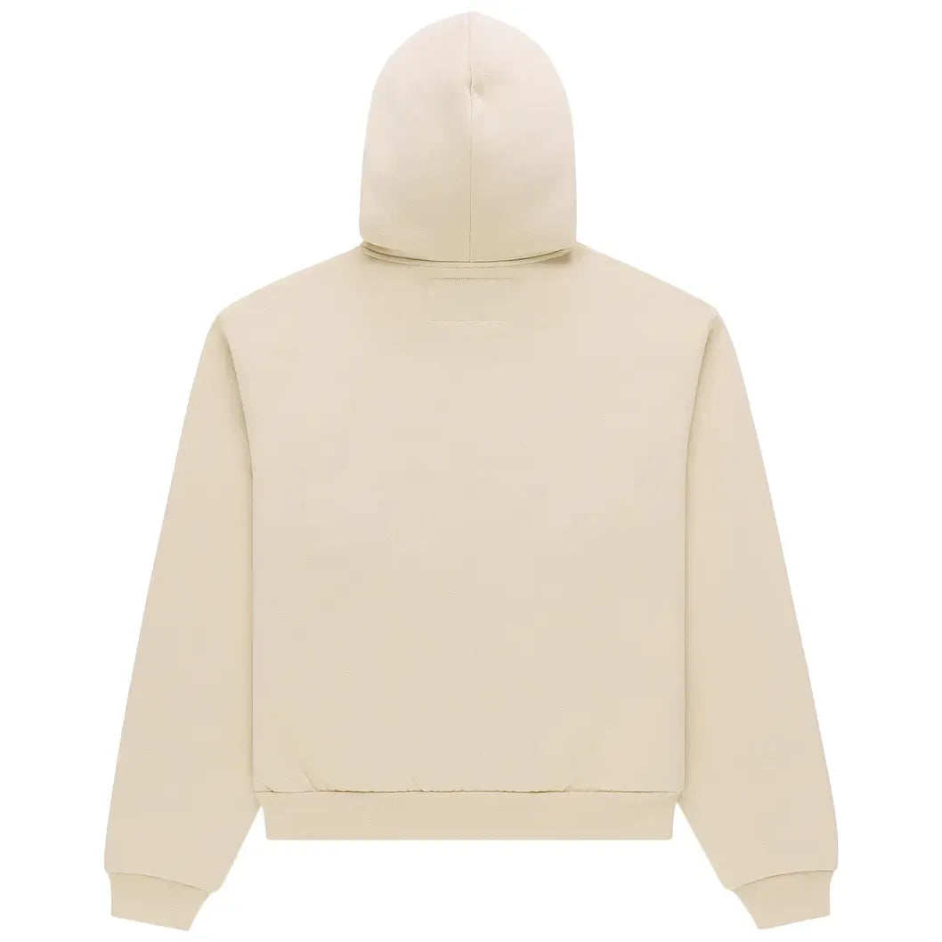 Sp5der Mixed Stone OG V2 Zip Hoodie Cream