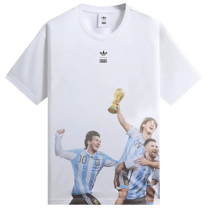 Kith & Messi for adidas World Cup Graphic Tee White