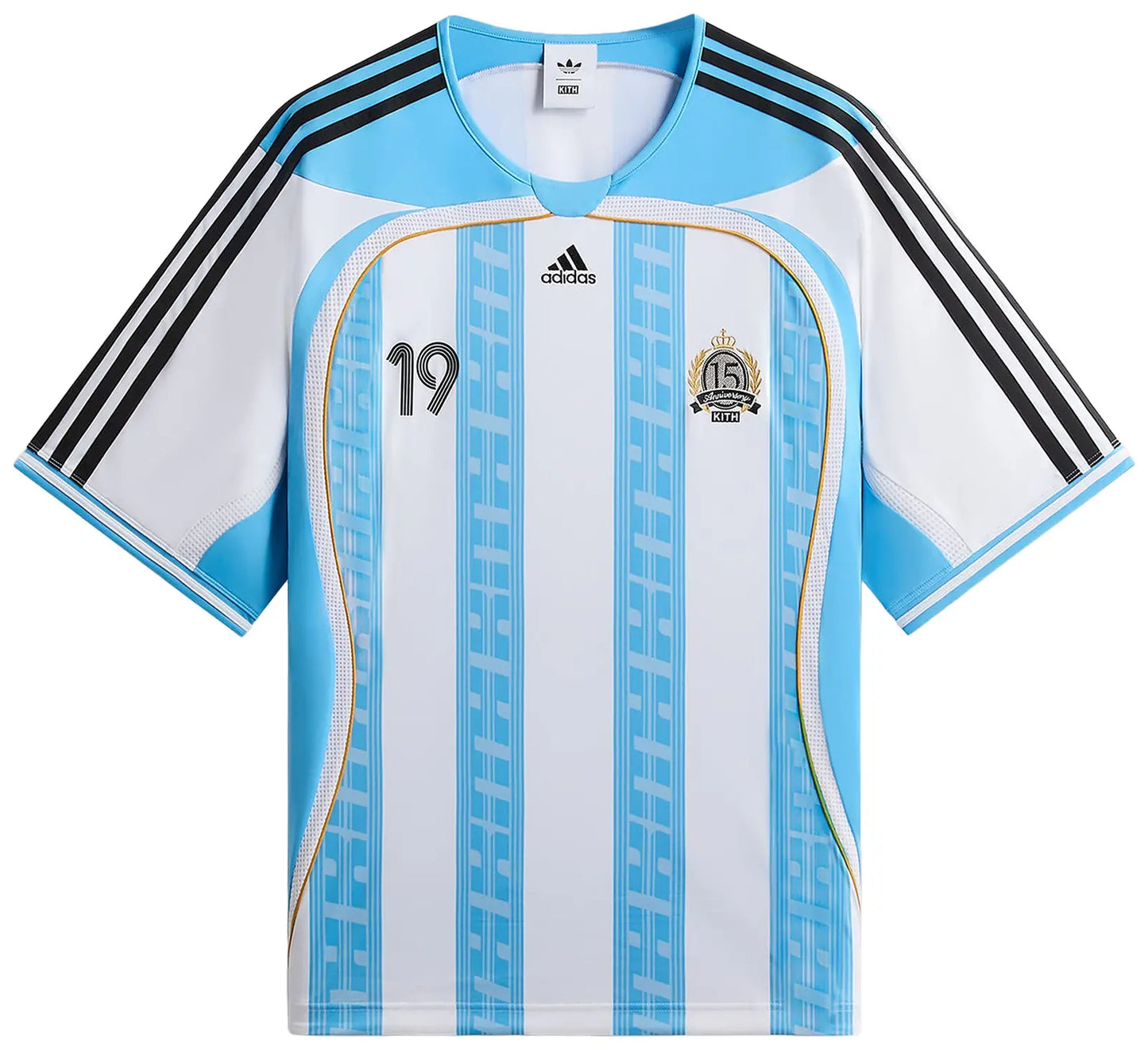 Kith & Messi for adidas Football Jersey Blue/White