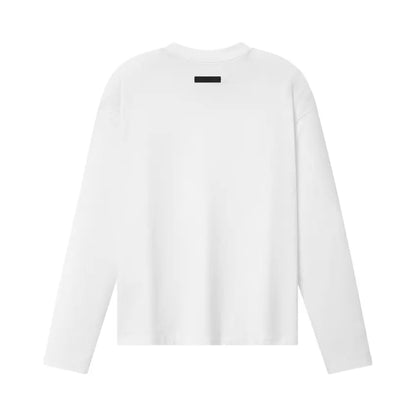 Fear of God Essentials Classic Long Sleeve Tee Bright White