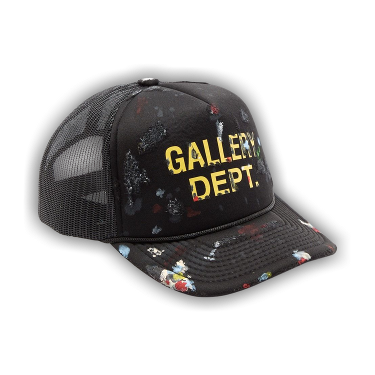 Gallery Dept. Painted Workshop Trucker Hat 'Black'
