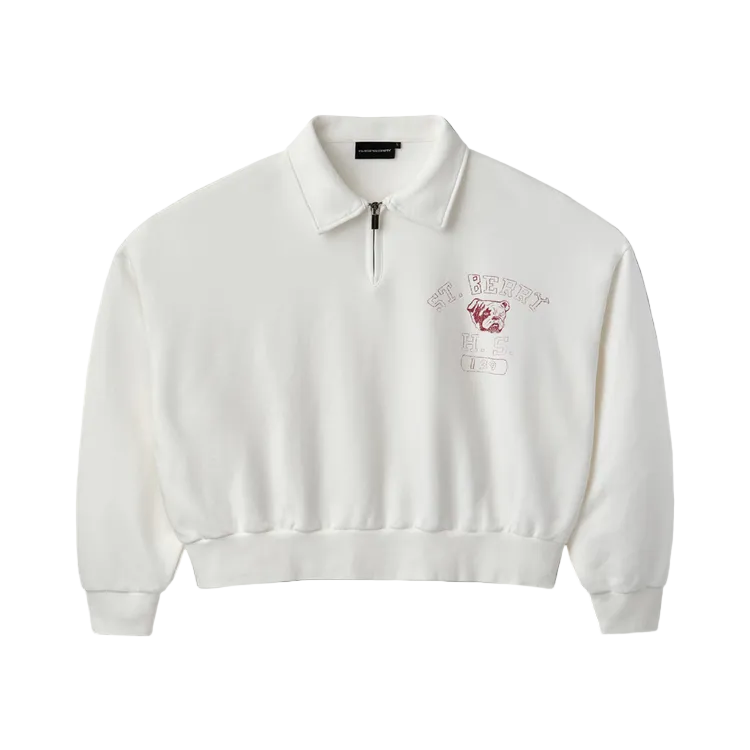 GV Gallery RB Half Zip 'White'