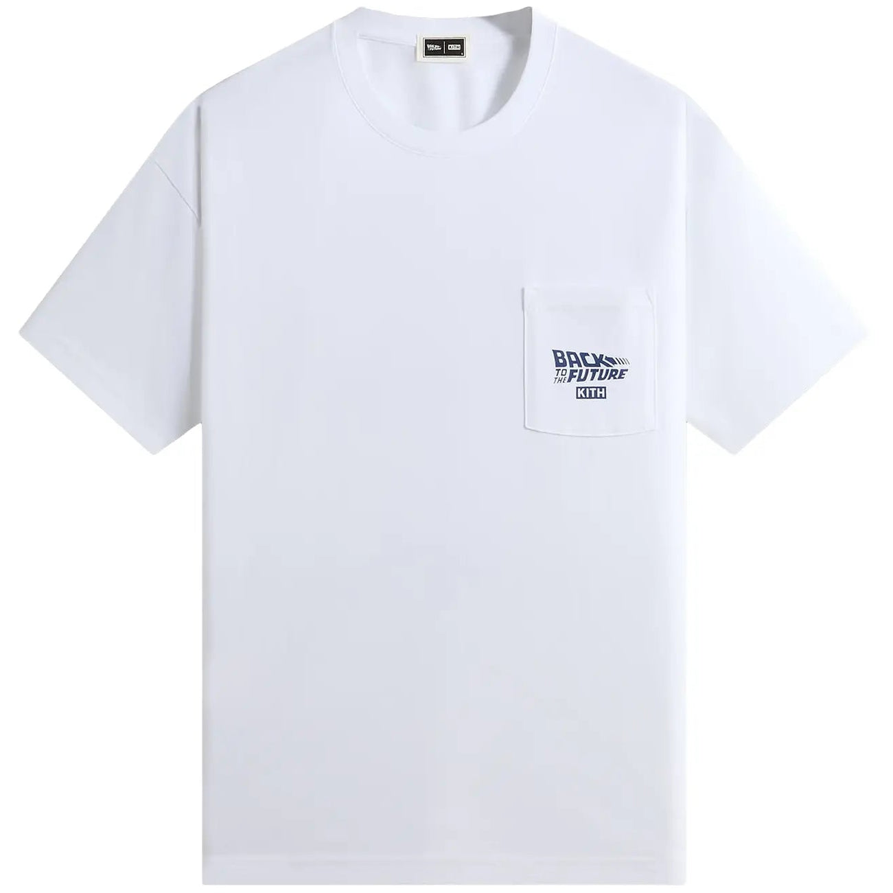 Kith for Back to the Future Blueprint Standard Crispy Pocket Tee White