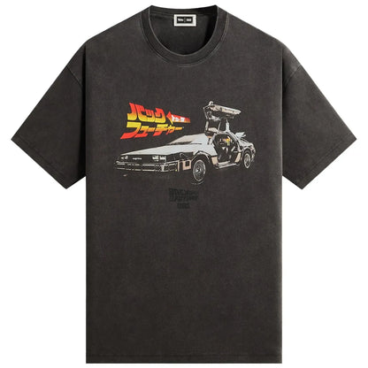 Kith for Back to the Future DeLorean Vintage Tee Black