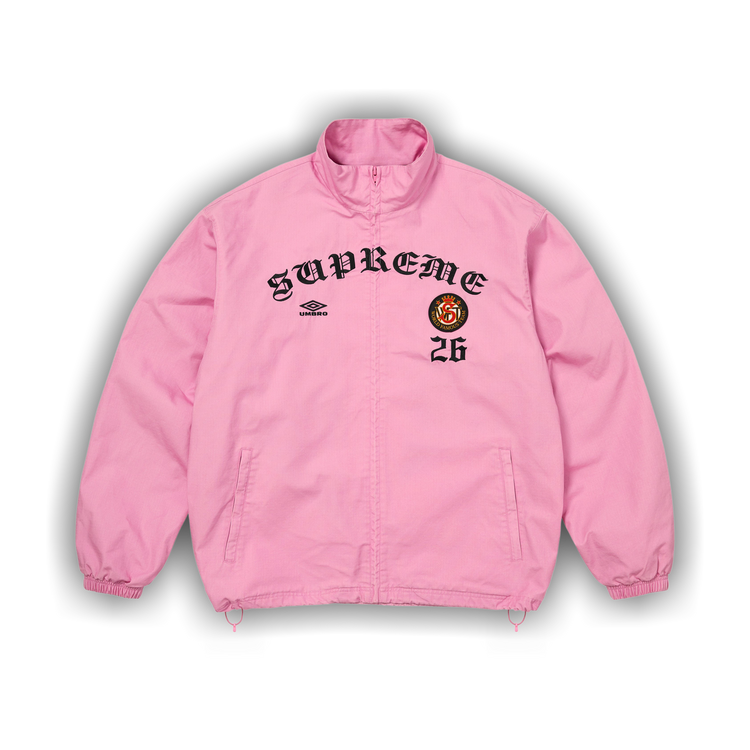 Supreme x Umbro Cotton Ripstop Track Jacket 'Pink'