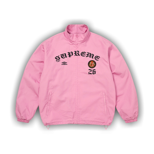 Supreme x Umbro Cotton Ripstop Track Jacket 'Pink'