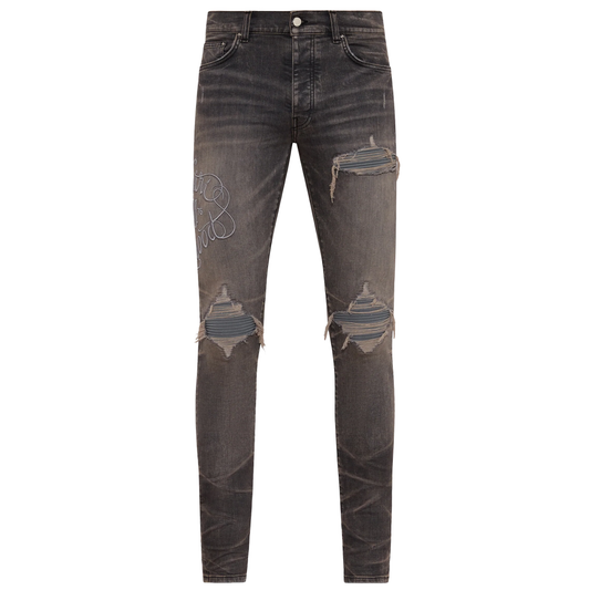 Amiri Hollywood MX1 Jean Steel Grey