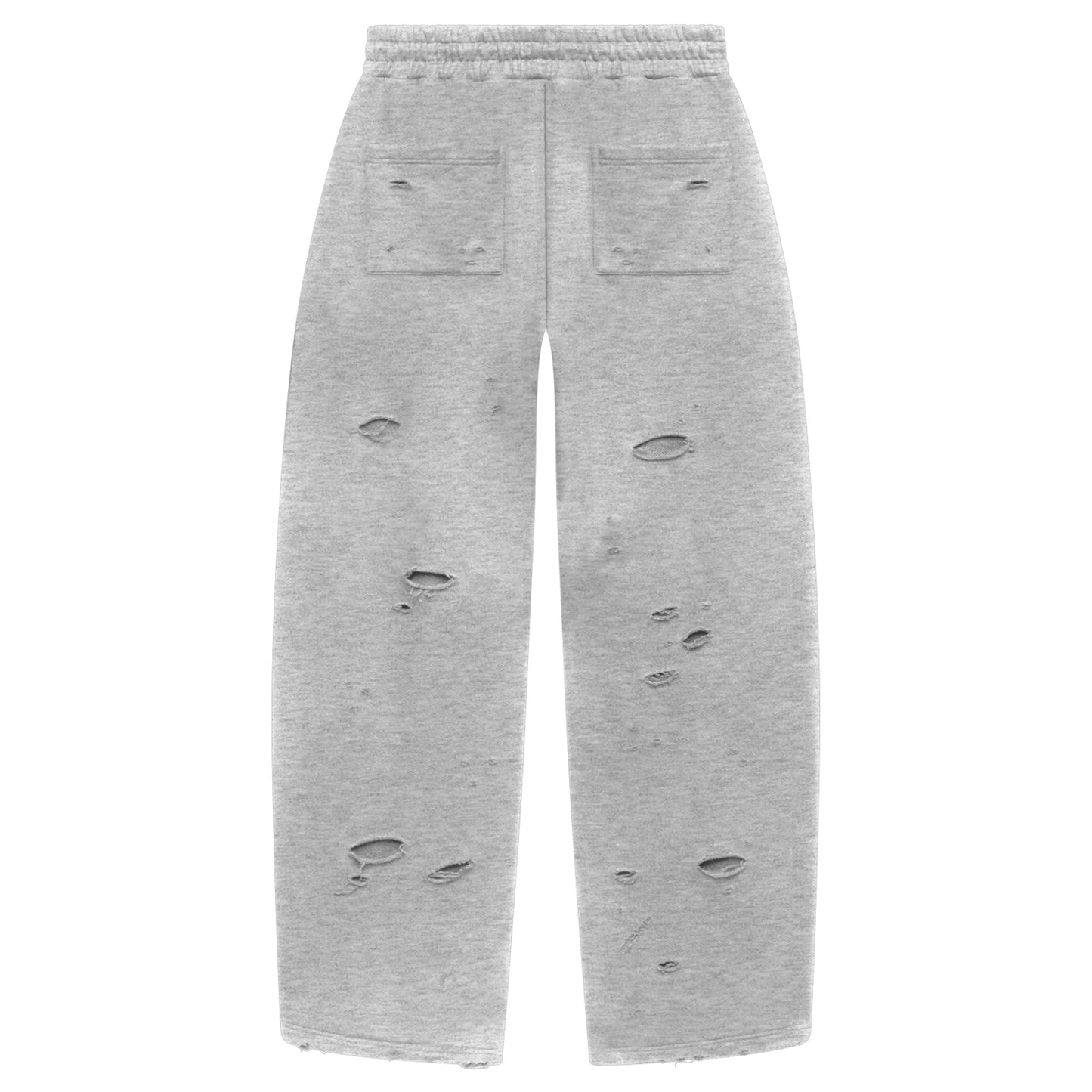 LOSTSHDWS DSTRY DBL Layer Logo Sweatpants Heather Grey