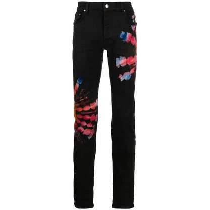 Amiri Tie Dye Denim Jeans