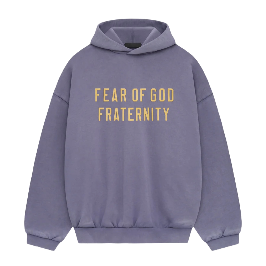 Fear of God Essentials Heavy Fleece Hoodie Lavender