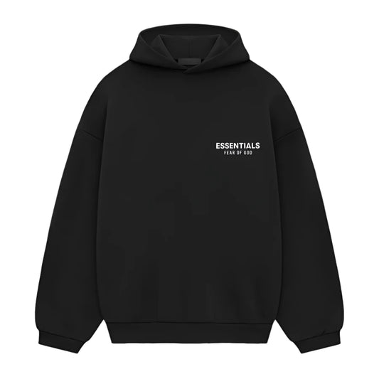 Fear of God Essentials Fleece Hoodie Black