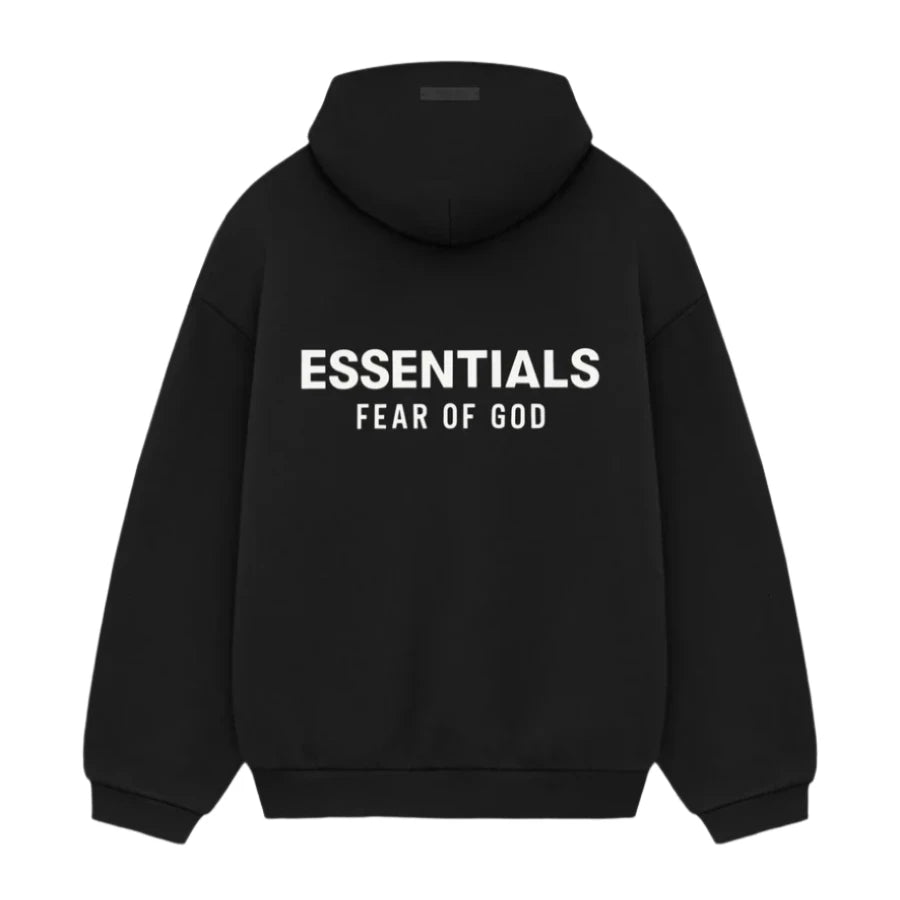 Fear of God Essentials Fleece Hoodie Black