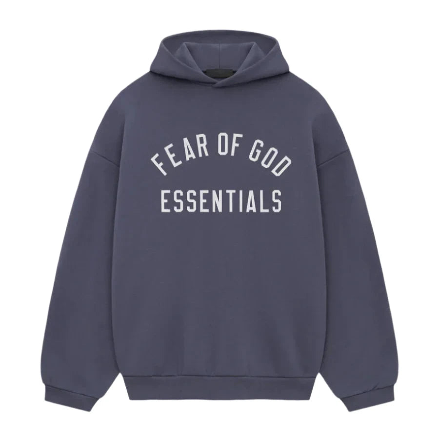 Fear of God Essentials Heavy Fleece Hoodie Marine