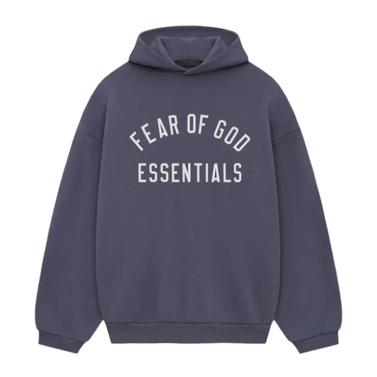 Fear of God Essentials Heavy Fleece Hoodie Marine