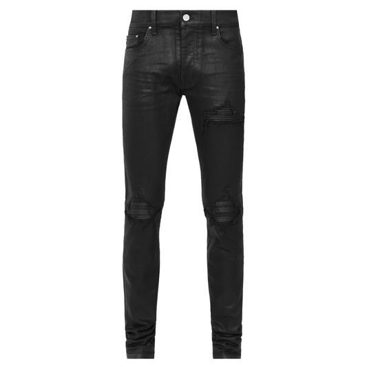 Amiri Waxed MX1 Jean Black Wax
