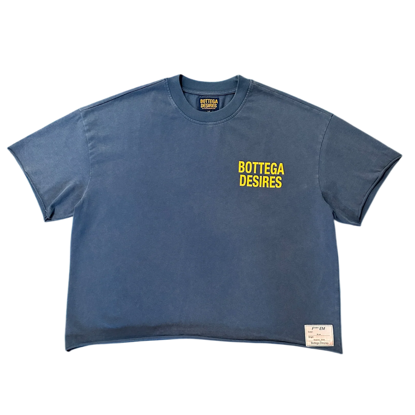 Bottega Desires F*ck Em T-Shirt Navy