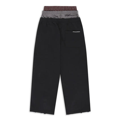Protocol Index Retro 3 Layered Sweatpants Black