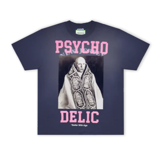 Better With Age Psychodelic Tee Navy